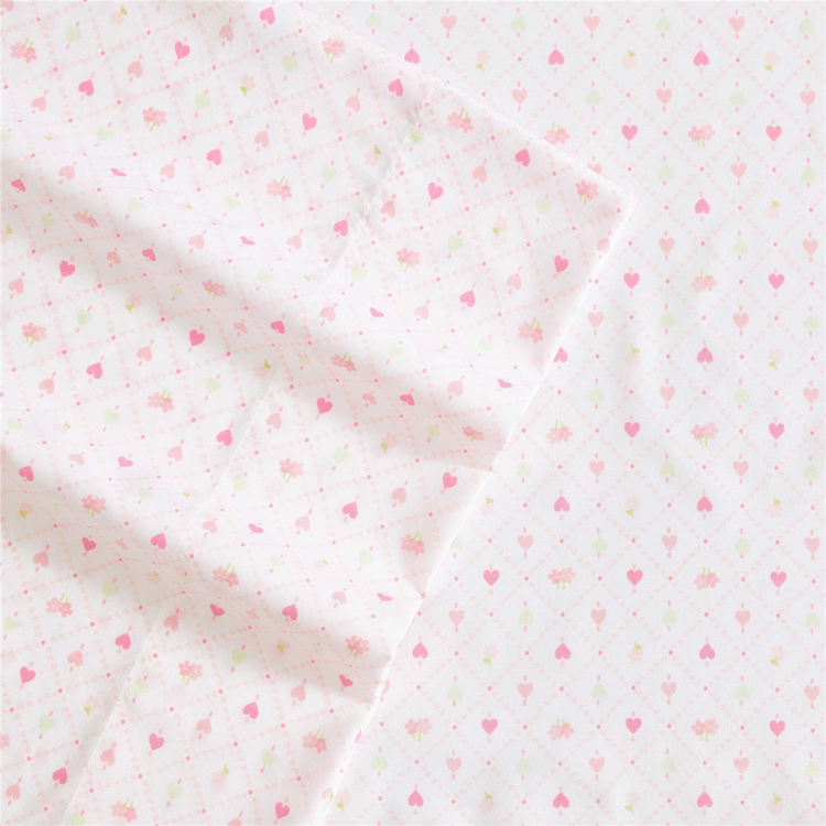 Laura Ashley® Kids Heart Geo Ditsy Sheet Set