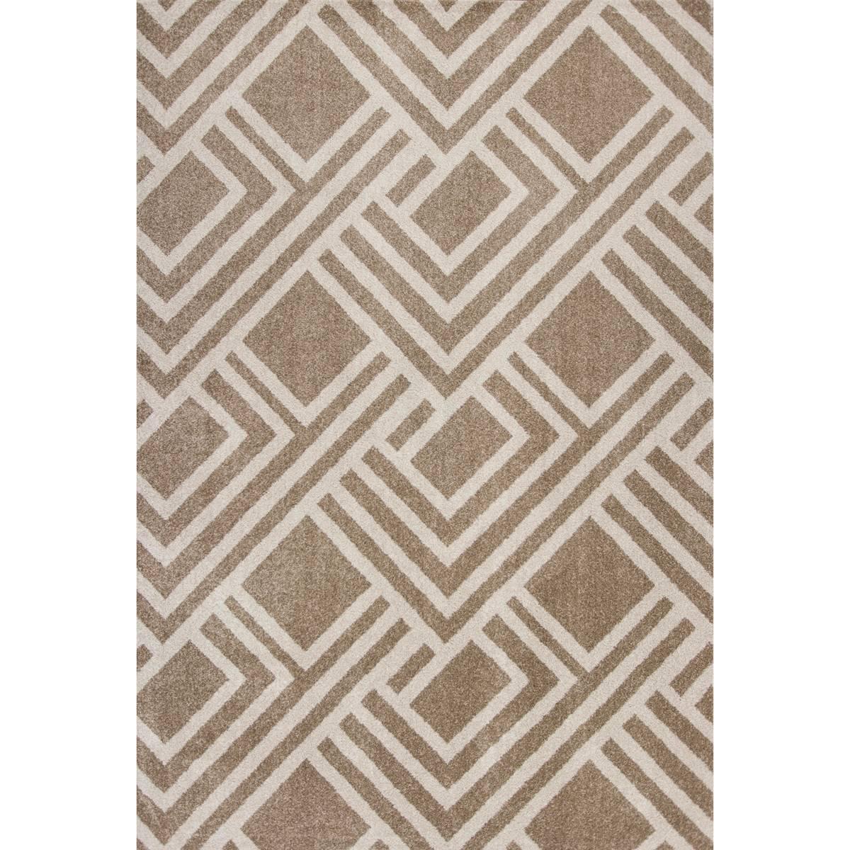 KAS Lucia Beige Moderne Rectangular Rug