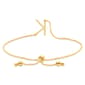 Nova Star® Gold-Plated 1/10ctw. Lab-Grown Diamond K Bolo Bracelet - image 2