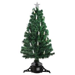 Northlight 4ft. Fiber Optic Artificial Christmas Tree with Candle