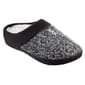 Womens Isotoner Microsuede Heather Knit Jessie Hoodback Slippers - image 1
