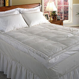 Luxury 233 TC 5 inch Down Top Featherbed