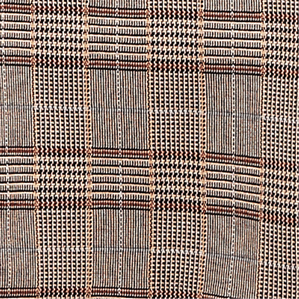 Womens Hearts of Palm Neutral Ground Long Sleeve Plaid Jacket