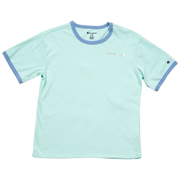 Girls (7-16) Champion® Oversized Ringer Tee