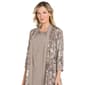 Petites R&M Richards 3/4 Sleeve Foil Jacket Dress - image 3