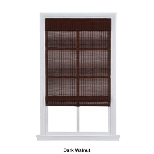 Cordless Bamboo Woven Roman Shade