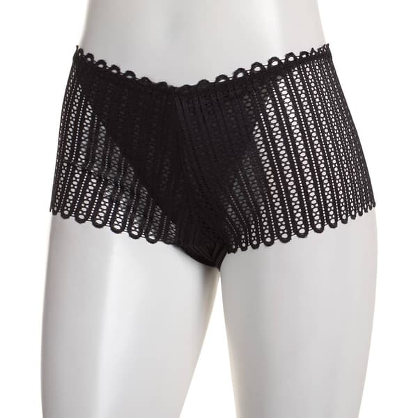 Womens Rene Rofe Alter Ego Boyleg Panties P199015-BLK - image 