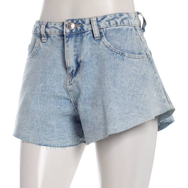 Juniors Madden Girl Raw Hem Festival Skirty Shorts - image 