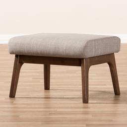 Baxton Studio Bianca Ottoman