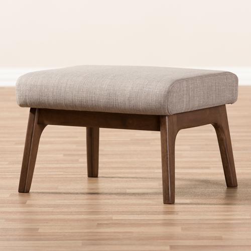 Baxton Studio Bianca Ottoman