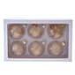 Kurt S. Adler 6pc. Pinecone Glass Ball Ornaments - image 2