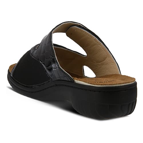 Womens Flexus&#174; by Spring Step Almeria Slide Wedge Sandals