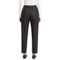 Womens Zac & Rachel Pull On Plaid Straight Leg Pants - image 2