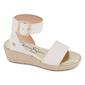 Big Girls Jessica Simpson Asha Cuff Wedge Sandals - image 1