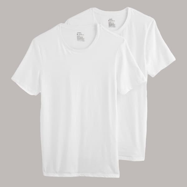 Mens Big & Tall Jockey&#174; Cotton Stretch Crew Neck Undershirt