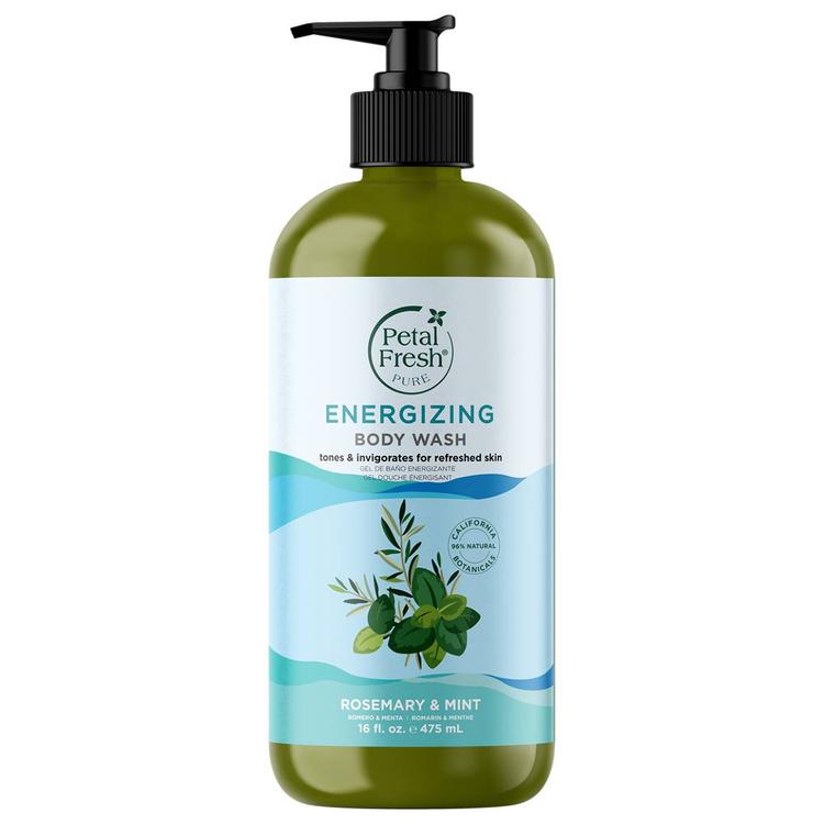 Petal Fresh Energizing Rosemary & Mint Bath & Shower Gel