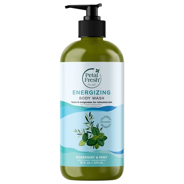 Petal Fresh Energizing Rosemary & Mint Bath & Shower Gel