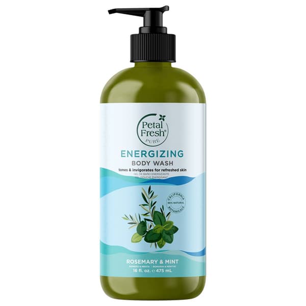 Petal Fresh Energizing Rosemary & Mint Bath & Shower Gel - image 