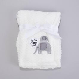 Heavenly Sent Elephant Hello Little One Baby Blanket