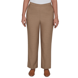 Womens Alfred Dunner Union Square Woven Pants - Short Length