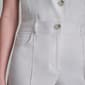 Womens DKNY Button Front Flare Leg Dress Pants - image 4
