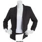 Juniors Leighton Pattern Millennium Ruched Sleeve Blazer - image 3