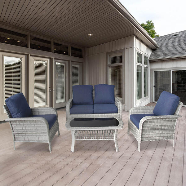 Willoughby 4pc. Wicker Seating Set - image 