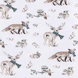 Eddie Bauer Woodland Friends Cotton Flannel Sheet Set