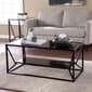 Southern Enterprises Argall Glass-Top Coffee Table - image 1