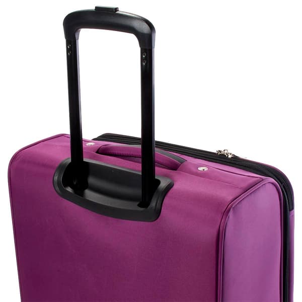 Steve Madden 20in. Stripe Carry-On - Raspberry