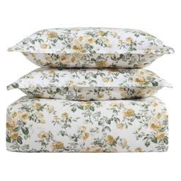Laura Ashley Roses Cotton Duvet Cover Set