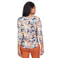 Petite Emaline Barcelona Long Sleeve V-Neck Wildflower Tee - image 2