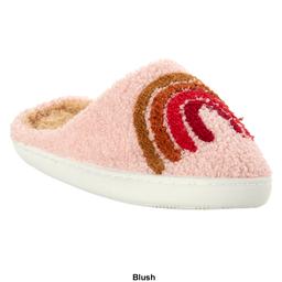 Womens Ella & Joy Rainbow Slippers
