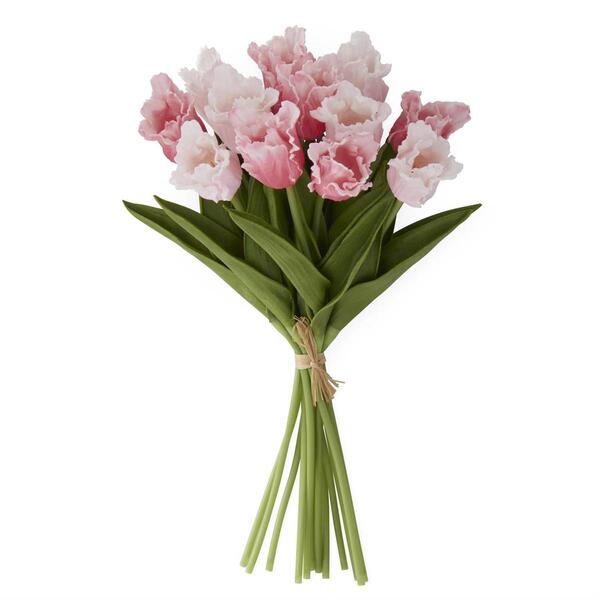 K&K Interiors Pink/Rose Parrot Tulip Bundle - image 