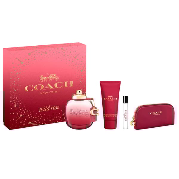 Coach Wild Rose 4pc. Perfume Gift Set Value 156.00 Boscov's