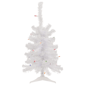 Northlight 2ft. Pre-Lit Slim Woodbury White Pine Christmas Tree - image 2
