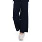 Womens Multiples Pull On Wide Leg Sweater Knit Crop Pants - image 1