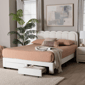 Baxton Studio Caradonna Cream Teddy-Bear Platform Bed - image 9