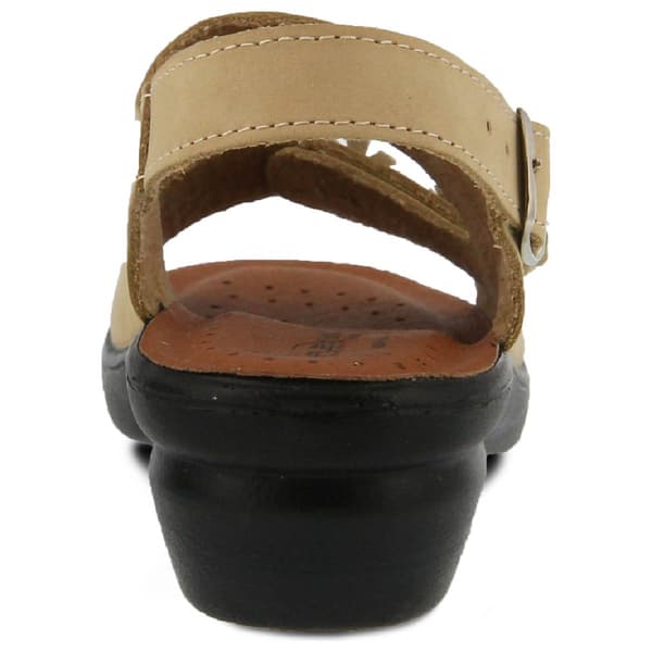 Womens Flexus® By Spring Step Ceri Strappy Sandals - Beige