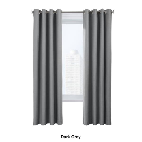 Thermaplus™ Ventura Grommet Curtain Panel Pair - 78 Width