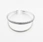 Rosa Rhinestones Double Row Cuff Bracelet - image 1