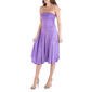 Womens 24/7 Comfort Apparel Strapless Dress With Pleats - image 8