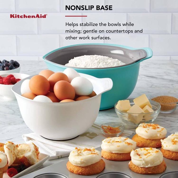KitchenAid® Universal Set of 3 Mixing Bowls