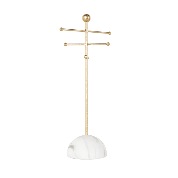 9th & Pike® Modern Gold Metal Jewelry Stand