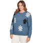 Plus Size Skye&#8217;s the Limit Fashion Essentials Floral Sweater - image 3