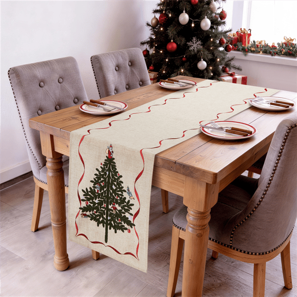 Spode® Holiday Tree Runner - 14x72