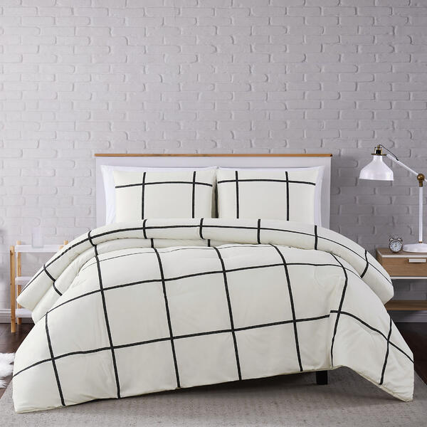 Truly Soft Kurt Windowpane Comforter Set - image 