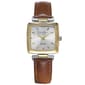 Womens Jessica Simpson Two-Tone Strap Watch - JSD0003TTG - image 1