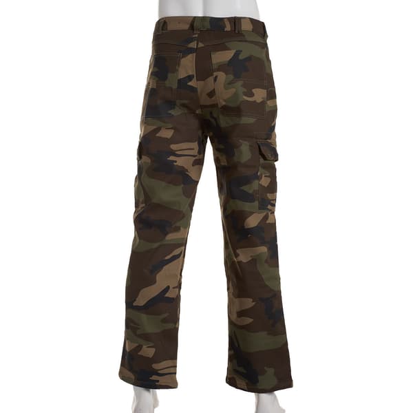 Mens Bass Creek Outfitters Camo Stretch Cargo Pants