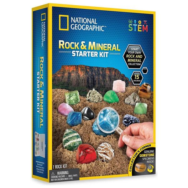 National Geographic Rock &amp; Mineral Starter Kit - image 